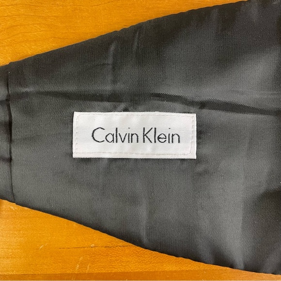 Calvin Klein silver & black cummerbund OS - Picture 10 of 10